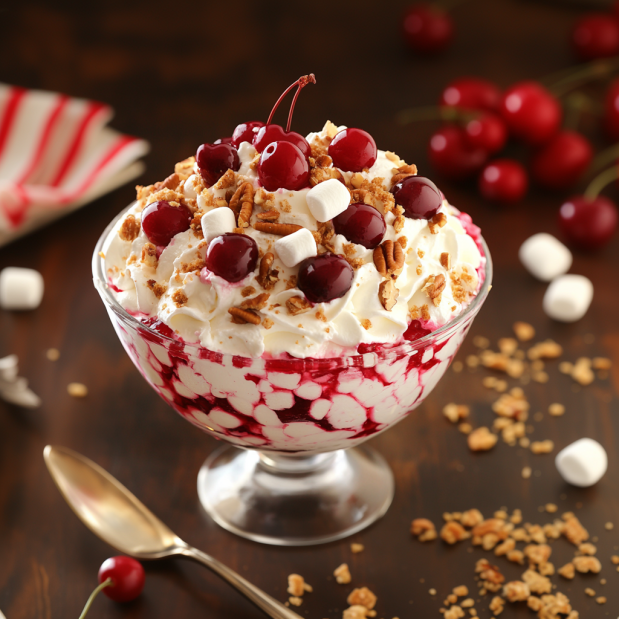 Delightful Dreamy Cherry Cheesecake Fluff Recipe