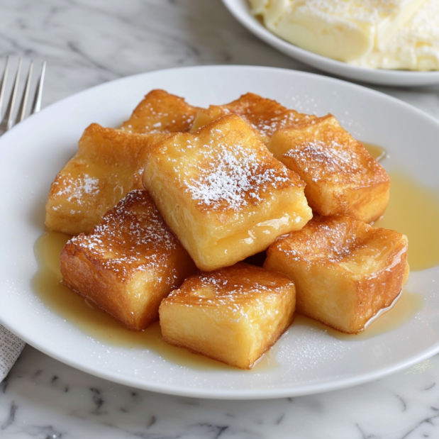 Irresistible Hawaiian Roll French Toast