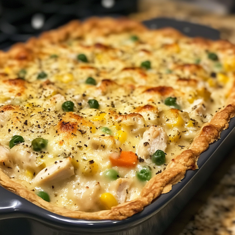 Chicken Pot Pie Casserole