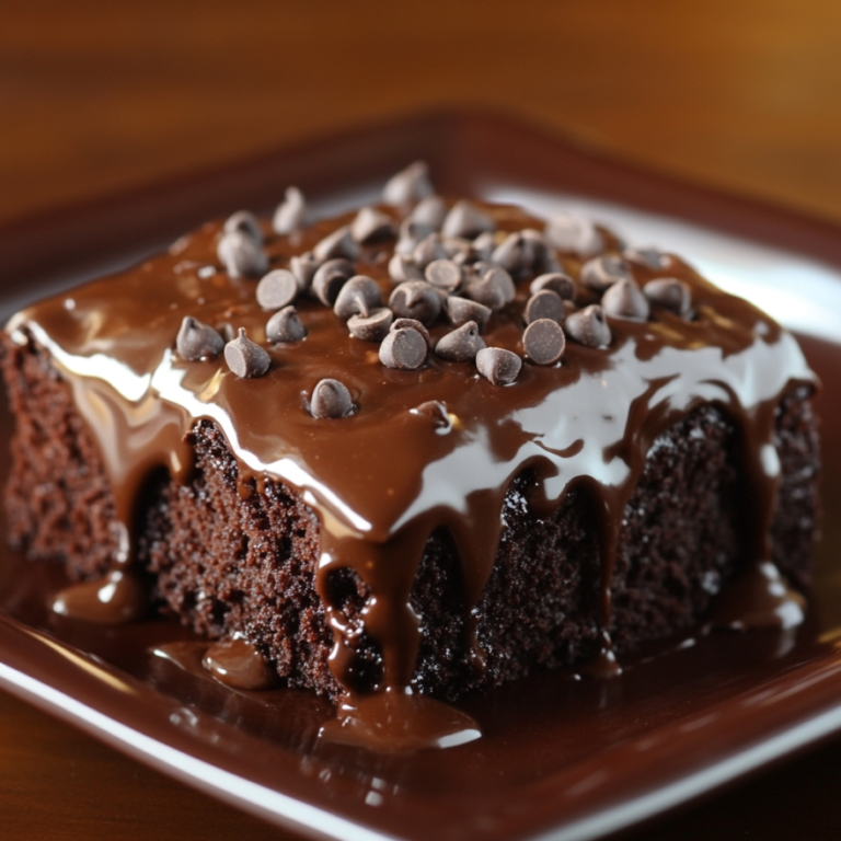 Decadent Chocolate Poke Cake Recipe