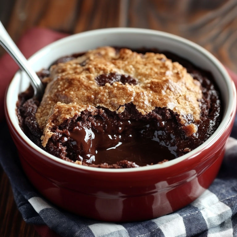 Delectable Southern Chocolate Cobbler