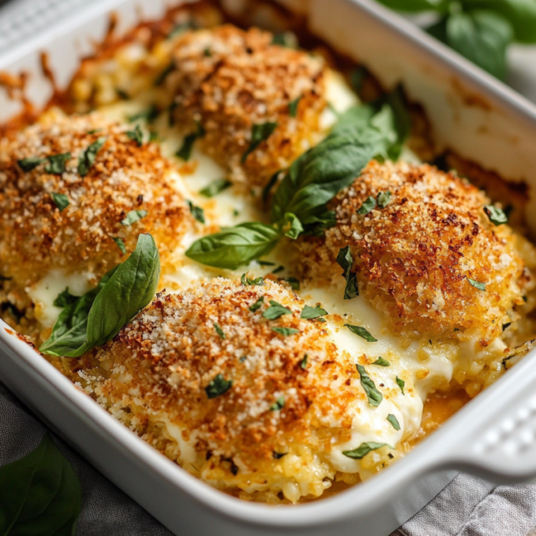 Enjoy the Flavors of Sicily in This Arancini Casserole