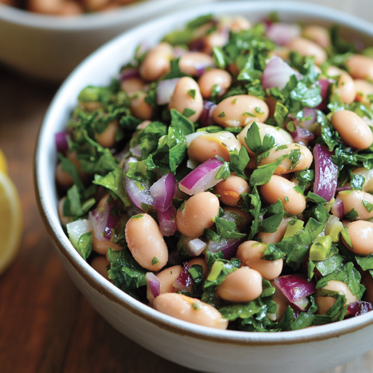 Flavorful Herby Mixed Bean Salad Cupful of Kale