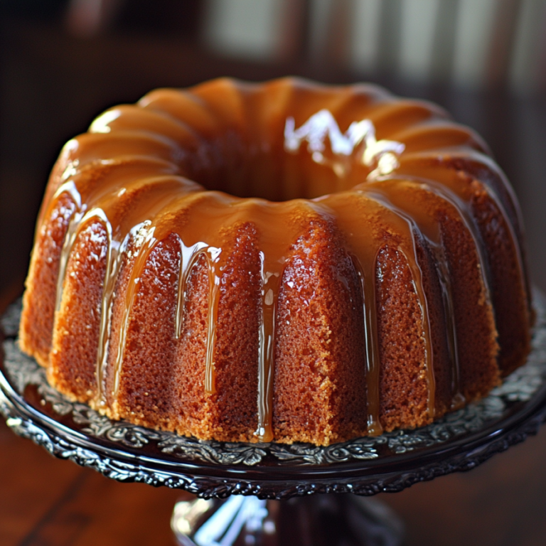 Irresistible Brown Sugar Caramel Pound Cake  Homemade Delight